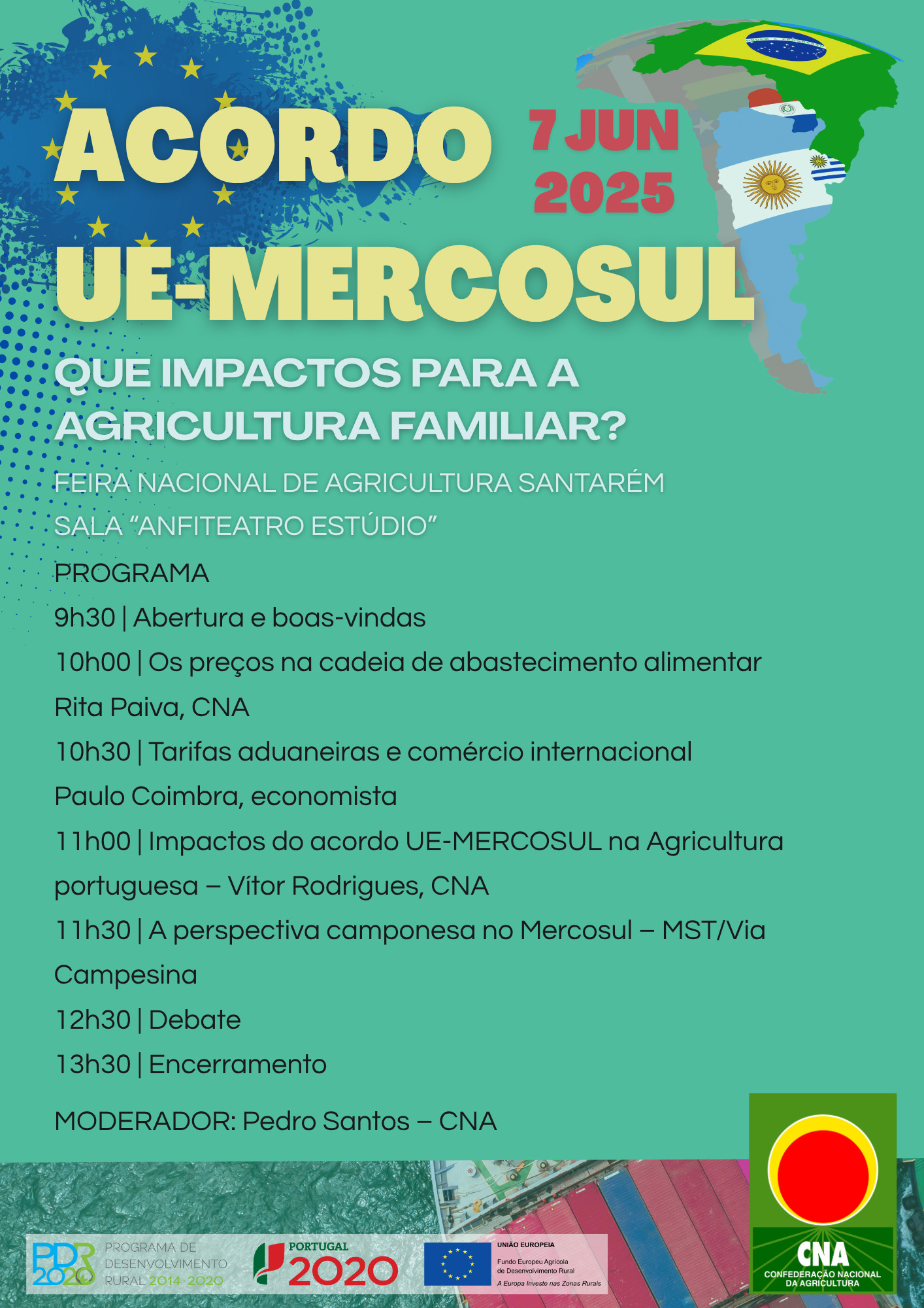 cartaz CNA semin&aacute;rio acordo UE-Mercosul